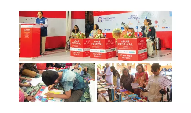 Karachi's 10th Adab Festival Opens with Cultural Splendor