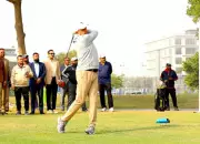 11th Vice Admiral HMS Chaudhry Amateur Golf Cup Tees Off