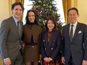 Katy Perry Meets Justin Trudeau and Fumio Kishida in Japan