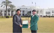 Punjab Governor Honors Dietitian Rizwan Aftab for Supporting Elite Athletes