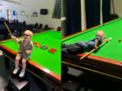 Pakistani Toddler Shatters Two Guinness World Records with Snooker Trick Shots