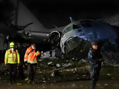 Bolivian Military Plane Carrying Cash Crashes Near La Paz, Killing at Least 15
