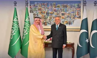 Ishaq Dar Meets Saudi FM, Reaffirms Commitment to Regional Peace and Cooperation