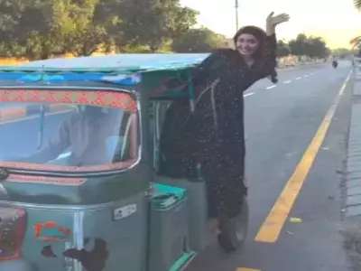Mahira Khan's Viral Rickshaw Ride Sparks Social Media Frenzy with Relatable Charm