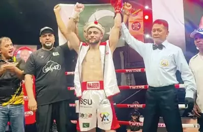 Usman Wazeer Knocks Out Indian Opponent, Extends Unbeaten Record to 18-0