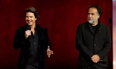 Tom Cruise Promotes 'Wild, Dark Comedy' Digger to Theater Owners