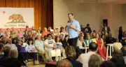 Eric Swalwell Holds Sacramento Town Hall in California Gubernatorial Race