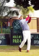 Matloob Ahmed Dominates with 64 to Lead J.A. Zaman Open Golf Championship