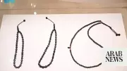 Rare Black Coral Prayer Beads Displayed at Red Sea Museum in Jeddah