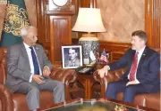 Sindh Governor, US Consul General Discuss Bilateral Ties and Investment in Karachi