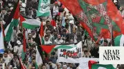 Thousands Protest in Rabat Against Israeli Death Penalty Law, Support Palestine