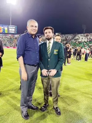 Pakistan F-Class shooter Mohsin Nawaz honoured at PSL 2026 final