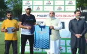 Imran Dogar Scores First Double Century of Tournament