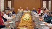 Nawaz Sharif chairs AJK elections parliamentary board meeting
