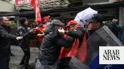Turkish police fire tear gas, arrest hundreds at Istanbul May Day rallies