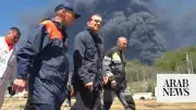 Ukrainian drones strike Russian port of Tuapse for fourth time, sparking fire