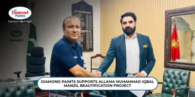 Diamond Paints Partners with Sialkot District Admin to Beautify Iqbal Manzil Heritage Site