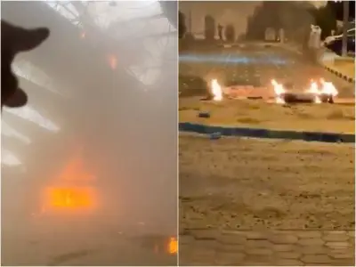 Iranian Attacks on Kuwait Kill One, Damage Airport; US Strikes Near Hormuz