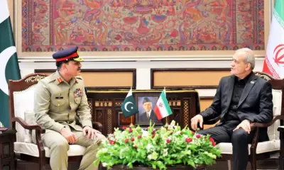Iranian President Lauds Pakistan's Role in Regional Peace in Meeting with FM Munir