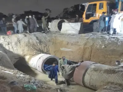Karachi Water Supply Disrupted as BRT Work Damages Main Pipeline