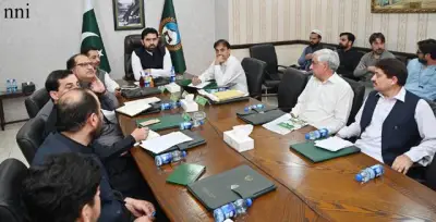 KP CM Chairs Meeting to Assess Development Fund Utilization Progress
