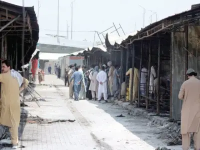 Massive Fire at Islamabad's H-9 Sunday Bazaar Destroys Over 380 Stalls