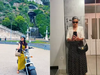 Nida Yasir's Europe Trip: Scooter Ride and Interactive Art Fun