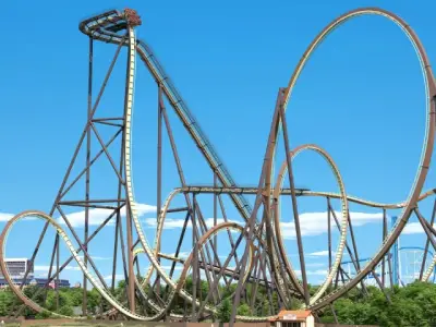 Six Flags Great America Opens World's Steepest Dive Coaster in 2026