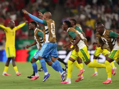 South Africa reaches World Cup knockout rounds for first time