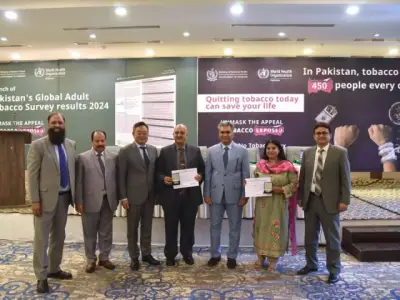 WHO Awards Pakistan for Tobacco Control Achievements