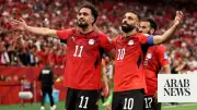 Egypt secures first World Cup win; Spain routs Saudi Arabia; Belgium held