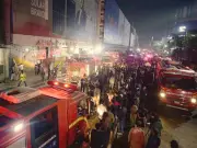 Fire Destroys Over 25 Stalls in Rawalpindi Landa Bazaar