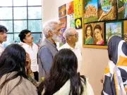 First Live Portrait Painting Class Held at Abbottabad Academy of Performing Arts