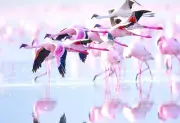 Flamingoes Flee Drying Namal Lake to Jhlar Lake, Wetland Crisis Deepens
