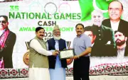 Ghulam Muhammad Khan Honoured with Performance Excellence Award for Sports Services