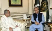 Interior Minister Naqvi meets PM Shehbaz ahead of Tehran visit