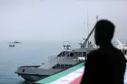 Iran IRGC Navy Intercepts Oil Tanker at Strait of Hormuz