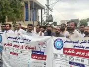K-P Doctors Threaten Strike Over 100% Salary Hike Demand