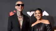 Kourtney Kardashian and Travis Barker Make Rare Red Carpet Appearance