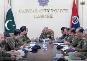 Lahore Police Prioritizes Peace and Security for Muharram