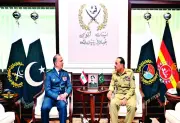 Lebanese Army Chief, Bahrain Guard Commander Visit GHQ, Meet COAS