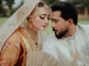 Momina Iqbal Ties Knot with Hamza Habib in Grand Wedding Festivities