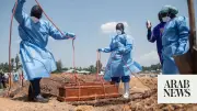 Mourners bury 6-month-old Ebola victim in eastern Congo