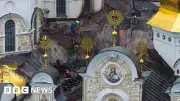 Russian Strikes Kill 11 in Ukraine, Damage Historic Cathedral