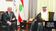 Saudi Ambassador Meets Lebanese Industry Minister in Beirut