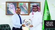 Saudi Ambassador Meets Maldivian Fire Safety Official in Male