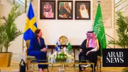 Saudi FM Meets Swedish Counterpart in Riyadh to Discuss Bilateral Ties