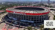 Saudi-made fabric crowns Mexico's Azteca Stadium for 2026 World Cup