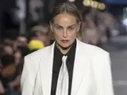 Sharon Stone Returns to Runway After 33 Years at Paris Fashion Week