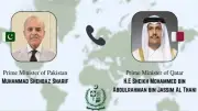 Shehbaz, Qatari PM Discuss Regional Peace, Bilateral Ties